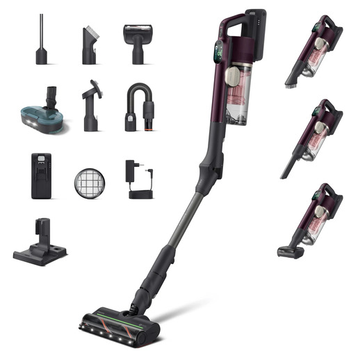 Philips štapni usisavač PowerUp IQ 80 Aqua+ Pet XC8383/10
