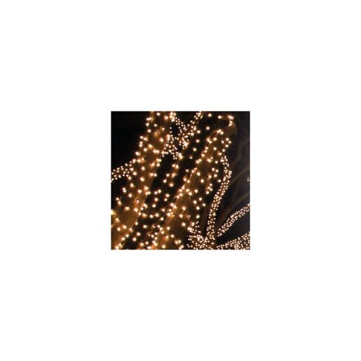 DEKORTREND KONTAKT vanjske LED lampice s efektom ledenih iskri, 50 LED, toplo bijele
