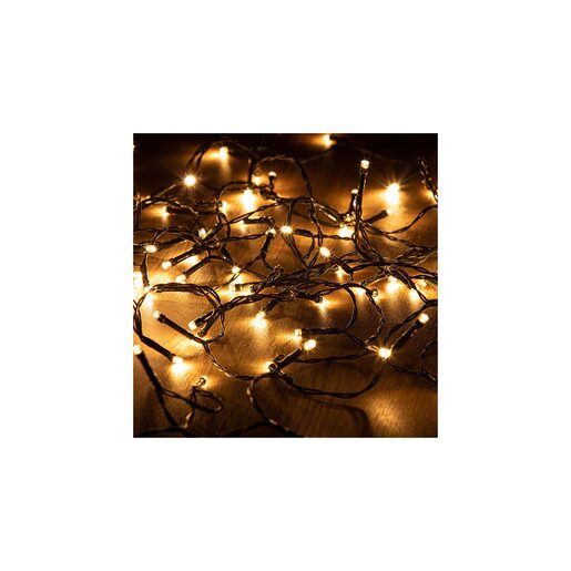 DEKORTREND KONTAKT vanjska LED ledenica 3 x 0,4 m, 101 LED, toplo bijela