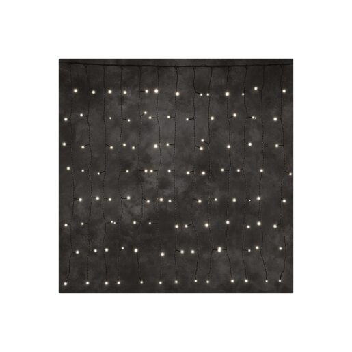 DEKORTREND KONTAKT vanjska LED svjetlosna zavjesa 1 x 2 m, 140 LED, toplo bijela