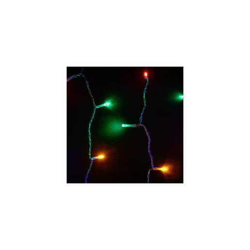 DEKORTREND spojiva LED svjetlosna zavjesa 2 x 2,5 m, 500 LED, šarena