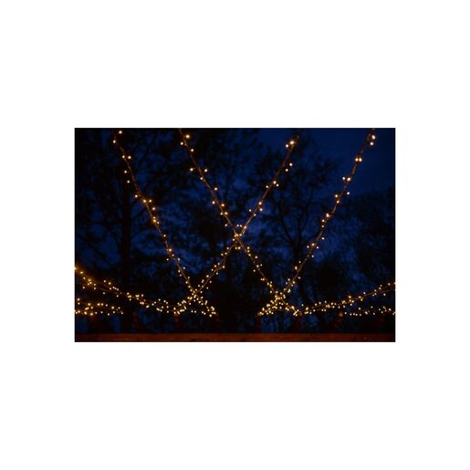 DEKORTREND KONTAKT vanjske LED lampice 10 m, 100 LED, toplo bijele