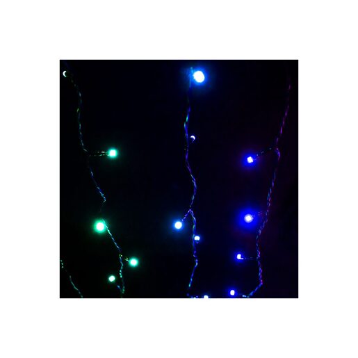 DEKORTREND Heylight pametna LED svjetlosna zavjesa 0,9 x 2 m, 200 RGB LED, Bluetooth