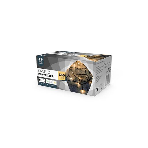 DEKORTREND Basic vanjske LED lampice, 360 LED, toplo bijele