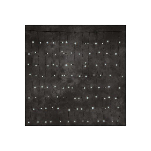 DEKORTREND KONTAKT vanjska LED svjetlosna zavjesa 1 x 2 m, 140 LED, hladno bijela