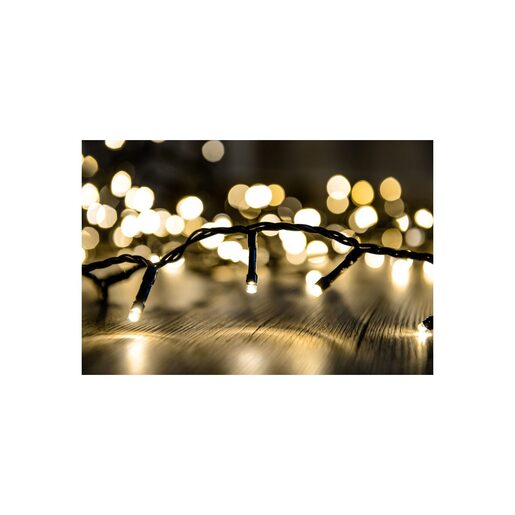 DEKORTREND Basic vanjske LED lampice, 120 LED, toplo bijele