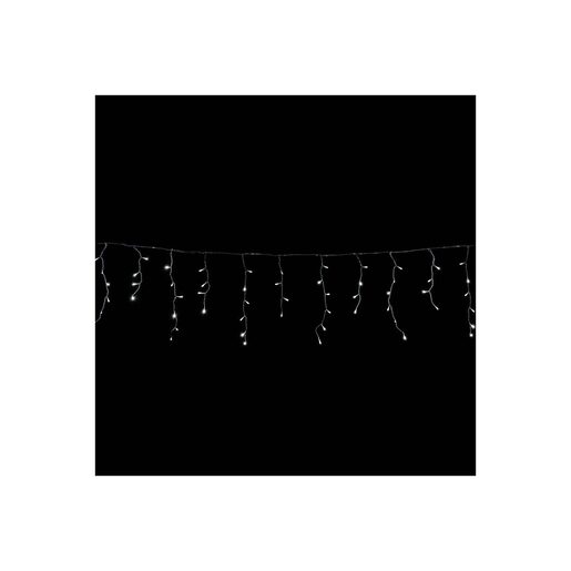 DEKORTREND Crystalline spojiva LED ledenica 3 x 0,4 m, 100 LED, hladno bijela, prozirni kabel