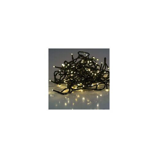 DEKORTREND Basic vanjske LED lampice na baterije, 80 LED, toplo bijele, s timerom