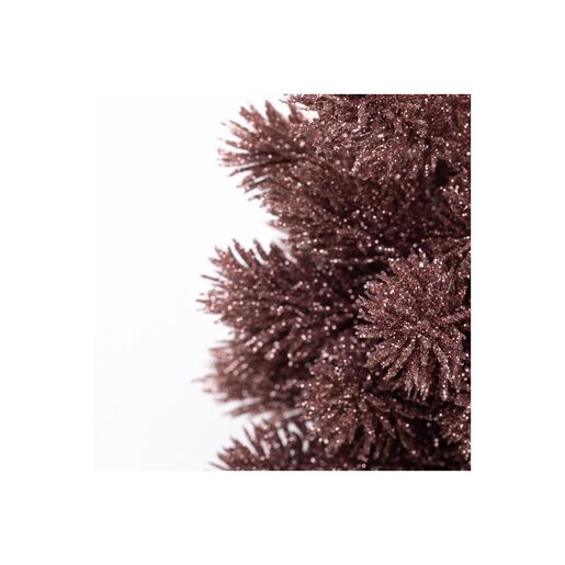 Umjetno božićno drvce - MINI ROSEGOLD u bijeloj posudi - 28 cm
