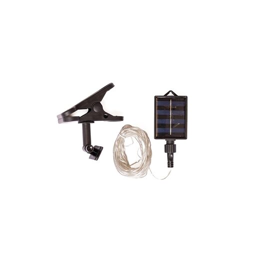 DEKORTREND solarne LED lampice za suncobran, 70 LED, toplo bijele