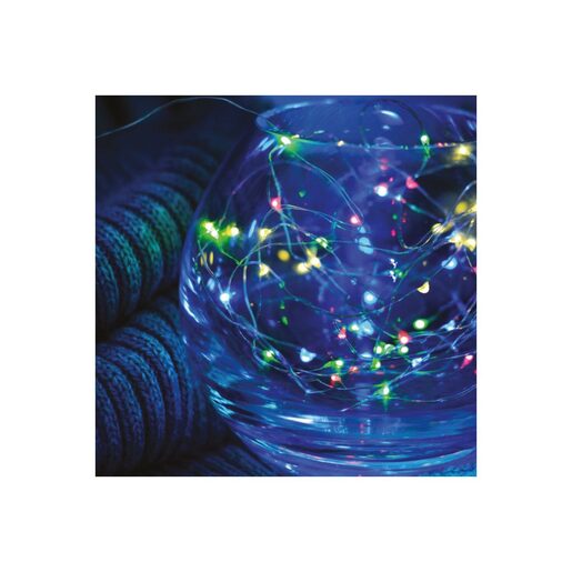 DEKORTREND vilinska svjetla, dekorativni niz 100 LED, šarena