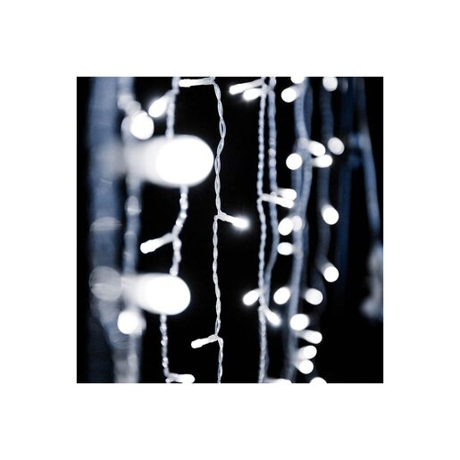 DEKORTREND Crystalline spojiva LED svjetlosna zavjesa 1,2 x 1,2 m, 144 LED, hladno bijela
