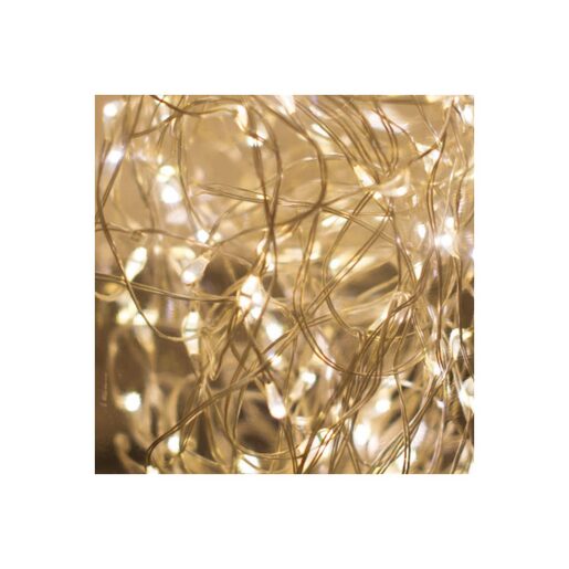 DEKORTREND vilinska svjetla, dekorativni niz 100 LED, toplo bijela