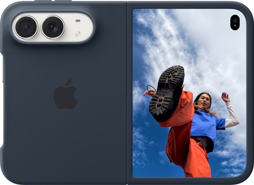 Apple iPhone Duo Case - Navy Blue