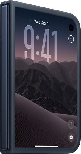 Apple iPhone Duo Case - Navy Blue