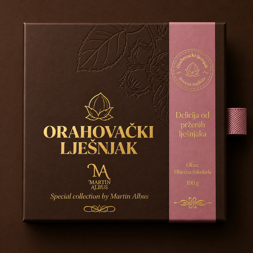 Lješnjaci u mliječnoj čokoladi 100g