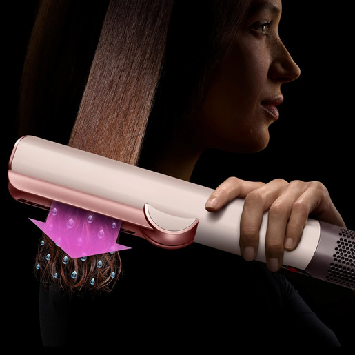 Dyson uređaj za ravnanje kose Airstrait s integriranim češljem (493296) Ceramic Pink/Rose Gold