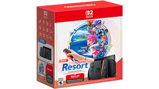 Nintendo Switch 2 Console + Nintendo Switch Sports Resort Game Key Card + 3 mjeseca NSO članstvo