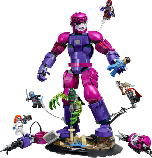LEGO® Marvel Epska bitka: Avengers: Doomsday 76348