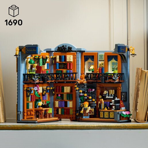 LEGO® Icons Knjižara: kutak među knjigama 11379