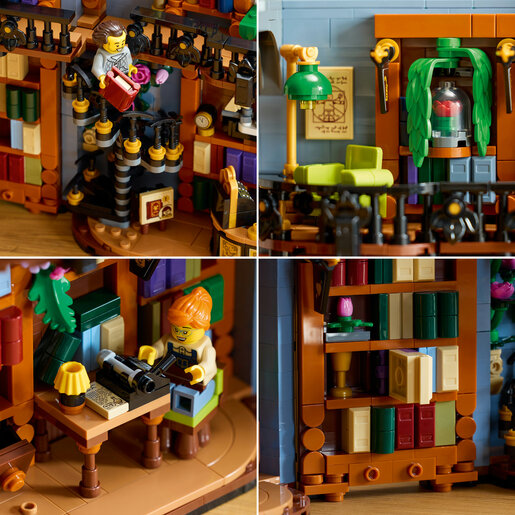LEGO® Icons Knjižara: kutak među knjigama 11379