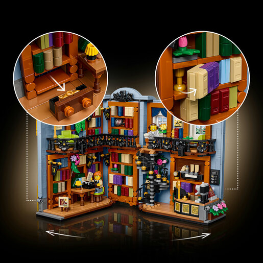 LEGO® Icons Knjižara: kutak među knjigama 11379