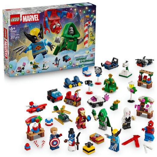 LEGO® Marvel Adventski kalendar 2026. 76340