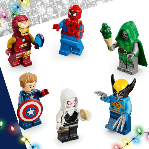 LEGO® Marvel Adventski kalendar 2026. 76340