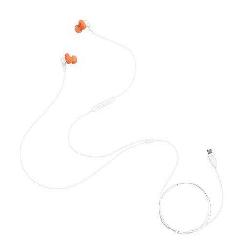 JBL Endurance Run 3 USB-C, In-Ear, žičane slušalice, bijele