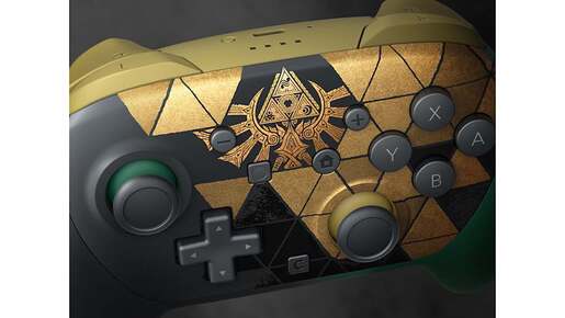 Nintendo Switch 2 Pro Controller - Legend Of Zelda 40th Anniversary Edition