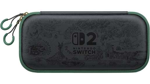 Nintendo Switch 2 Carrying Case And Screen Protector Legend Of Zelda 40th Anniversary Edition