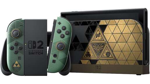 Nintendo Switch 2 Console - Legend Of Zelda 40th Anniversary Edition G/R