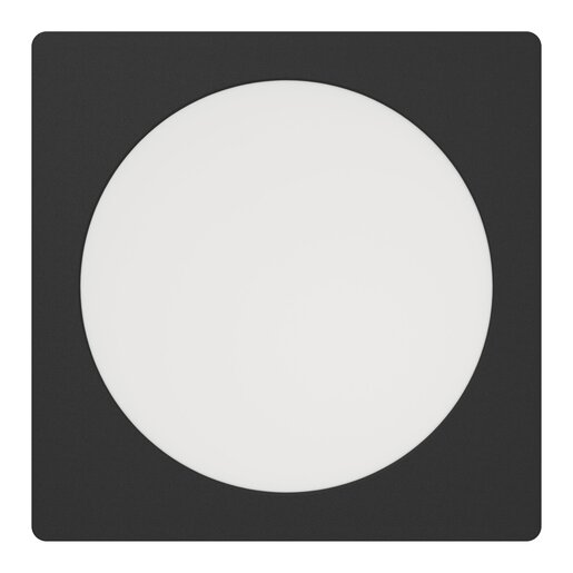 EGLO ugradbena/1, LED-CCT, 10,5 W, 166x166, crna 'FUEVA 6'