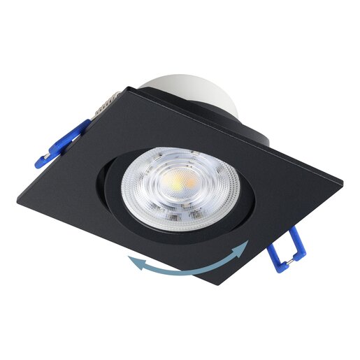 EGLO ugradbena/set 3 kom, LED, 3x4,8 W, 4000K, crna 'SALICETO'