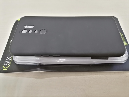 KSIX, silk zaštitna maska za Xiaomi Redmi 9, crna RA