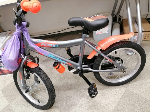 MAGNET dječji bicikl Rocker silver 16" sivi RA