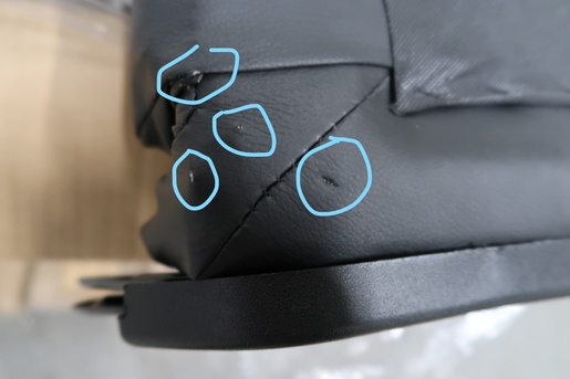 NEON Gaming stolica eSports Warrior, crna RT