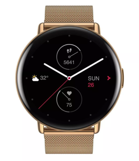 Amazfit Zepp E (okrugli) Champagne Gold Special Edition, pametni sat RT
