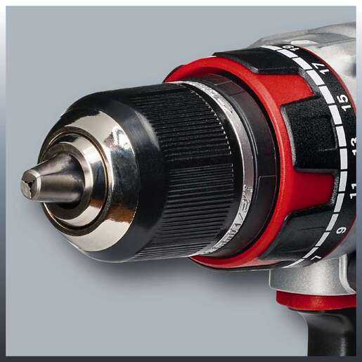 EINHELL akumulatorska bušilica TE-CD 18 Li Brushless - Solo Power X-Change, bez baterije i punjača (18 V, brzina: 1: 500 o/min-1, 2: 1800 o/min-1, 60 Nm, momenti: 20, brushless) RT