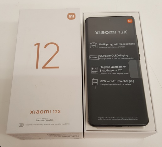 Xiaomi 12X 8GB/128GB sivi, mobitel RA