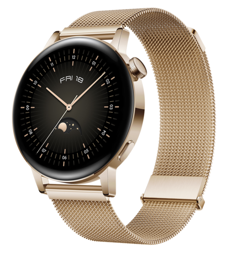 Huawei Watch GT3 42mm Elegant Gold (Milo-B19T), 42mm, Bluetooth pozivi, pametni sat RA