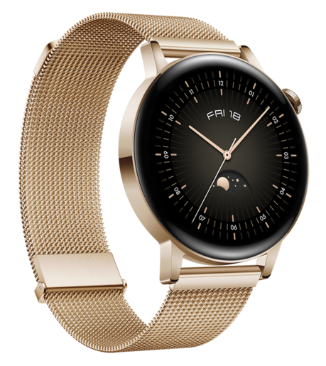 Huawei Watch GT3 42mm Elegant Gold (Milo-B19T), 42mm, Bluetooth pozivi, pametni sat RA