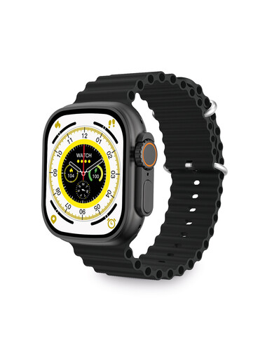 KSIX Urban Plus pametni sat, crni RA