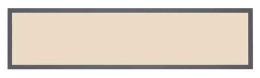 Stropna svjetiljka DORO (80x20 cm), LED, IP20, smeđa RA