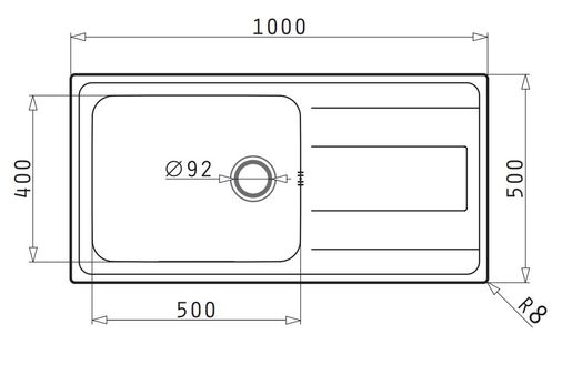 SHR Moderna 100 sudoper RA