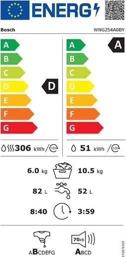 Bosch perilica sušilica rublja WNG254A0BY RS