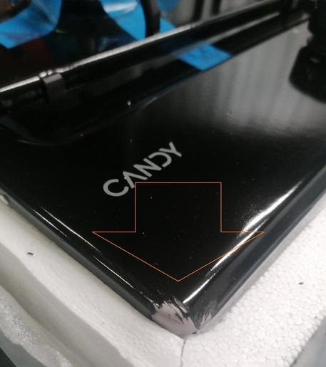 Candy ploča CHW6BRBB RO