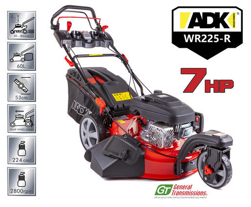 ADK samohodna motorna kosilica WR65828ABKS, 224 cm³ / 53 cm RA