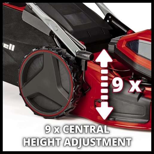 EINHELL akumulatorska samohodna kosilica u setu GP-CM 36/52 S Li BL (4x5,2 Ah) RA