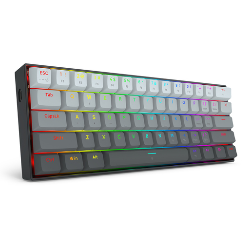 Redragon FIZZ K617 RGB, mehanička tipkovnica, siva RA